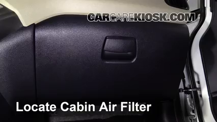 2013 Kia Rio LX 1.6L 4 Cyl. Sedan Air Filter (Cabin) Replace